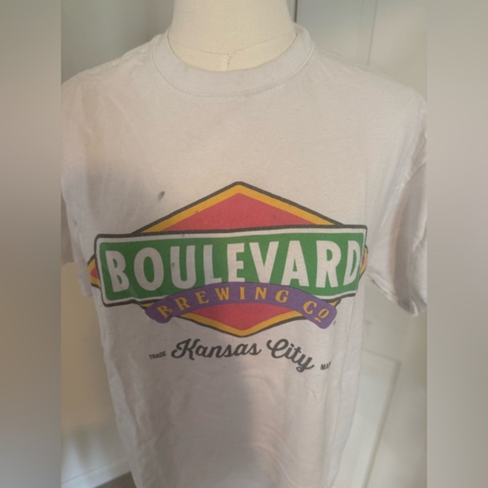 Vintage Boulevard Brewing Co. Kansas City T-Shirt – Camp David | Size M - Picture 2 of 8